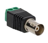 BNC Female Socket CCTV Video Easy Wire Screw Connectors [Single Unit]