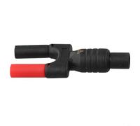 BNC Female to Dual Banana Adapter for Oscilloscope Probes Supporting Measurement Tasks in Research and Education Labs