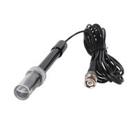 BNC Input PH Probe for Pool Aquarium Testing(Black 2.95 m) | Precise 0-14 pH range, replaceable electrode, easy calibration, reliable lab results