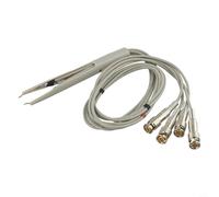 BNC Kelvin Clips for Accurate Testing of For SMD SMT LCR Instruments 780mm Long Cables