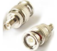 BNC Male Plug to SMA Socket Adapter Converter Antenna WiFi Router Coaxial CCTV
