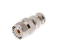 BNC Male Plug To UHF SO239 PL-259 Female Jack Socket RF Coaxial Cable High Frequency Connector Adapter By ESden