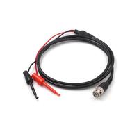 BNC Male to Dual Q9 Signal Test Line with Alligator Clip, Test Hook, and 4mm Banana Plug Cables for Oscilloscope Connection and Probe Power
