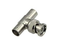 BNC Male to Female BNC T Splitter Connector Adapter Eco Friendly and Convenient Well Managed