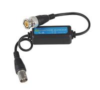 BNC Male To Female Coaxial Video Ground Loop Isolator Prevent Picture Distortion And Protect CCTV System CVI/CVBS Ground Loop Isolator