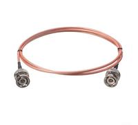 BNC Male to Male Coaxial Cable 1m 2m RG316 Feeder Extension Wire for For JUMPER with Flexible Bending Radius and High Frequency Support (1 meter)