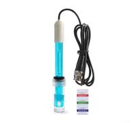 BNC pH ORP Replacement Probe 300cm Cable 0-14 PH Range, General Purpose Electrode for Aquarium Fish Tank Pool Water Tester Meter Controller