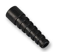 BNC RG59/62 STRAIN RELIEF - BLACK RG59/62SRB-BK (MH CONNECTORS) Qty X 1