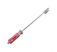 BNC Screwdriver, Professional BNC Extraction Tool,BNC F Head Puller Tool for Video Equipment Removal Ergonomic Design 315mm Length for High Density Connector Maintenance(red bnc)