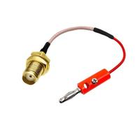 BNC SMA Male Female To Banana Head Plug 4mm RF Antenna Extension RG316 Cable(SMAF,50CM)