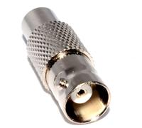 BNC Socket to RCA Phono Socket Adapter - CCTV to Composite