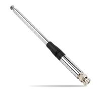 BNC Telescopic Handheld CB Antenna, 27MHZ Extends from 22.8 CM to 1.3 M Antennas with BNC Male Connector for Cobra/Midland/Uniden Intercom and Ham Radio, Silver