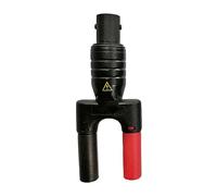 BNC Test Line Adapter Socket For UT81B UT81C Multimeter Oscilloscope Accessories Detachable BNC Adapter Plug Portable BNC Female To Dualbanana Plug Adapter Bnc Test Line Adapter Socket For Ut81b Ut81c
