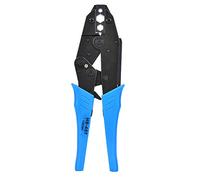 BNC TNC Coaxial Cable Ratchet Crimper Pliers 11 8.2 5.4mm RG6 RG58 - Ergonomic Handle, Adjustable Ratchet, Low Voltage Tools for Ethernet Kit Use
