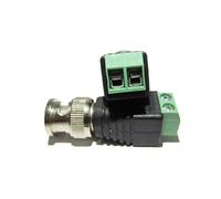 BNC to Screw Terminal Adapter for CCTV - Easy Install, No Splice, Secure Connect