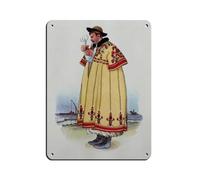 BNCEDJK Hungarian Traditional Fashion Tin Sign Vintage Metal Pub Club Cafe Bar Home Wall Art Decoration Poster Retro 12x16inch(30x40cm)