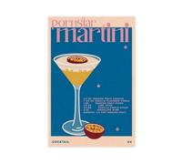 BNCEDJK Trendy Porn Star Martini Poster Canvas Poster Bedroom Decor Landscape Decor Gift 12x18inch(30x45cm)