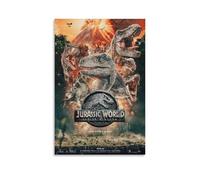 BNCVJFI JURASSIC WORLD FALLEN KINGDOM Poster Canvas Poster Wall Art Decor Print Picture Paintings for Living Room Bedroom Decoration 16x24inch(40x60cm)