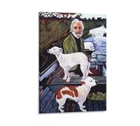 BNCVJFI Painting from Goodfellas Dogs Movie Poster Canvas Poster Wall Art Decor Print Picture Paintings for Living Room Bedroom Decoration 12x18inch(30x45cm)