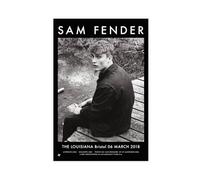 BNCVJFI Sam Fender Canvas Poster Bedroom Decor Landscape Decor Gift 12x18inch(30x45cm)