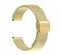 BNCXMO 1.0mm Milanese Coarse mesh Stainless Steel Watch Band 3mm Thickness Heavy Wriststrap 18 20 22 24mm Width Watch Bands with Tool