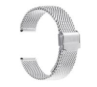 BNCXMO 1.0mm Milanese Coarse mesh Stainless Steel Watch Band 3mm Thickness Heavy Wriststrap 18 20 22 24mm Width Watch Bands with Tool