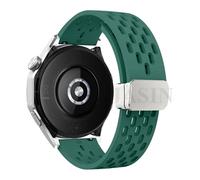 BNCXMO 18 20 22mm Magnetic Silicone Strap For Watch GT 5 46mm 41mm Breathable Sports Band For GT5 Pro GT4 GT3 GT2 Correa WatchBands