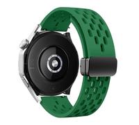 BNCXMO 18 20 22mm Magnetic Silicone Strap For Watch GT 5 46mm 41mm Breathable Sports Band For GT5 Pro GT4 GT3 GT2 Correa WatchBands