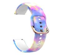 BNCXMO 18mm Watch Band For C2 For Vivoactive 3S/4S/Venu 2/Active S Rey Silicone Strap Smart Easyfit Replacement Accessories