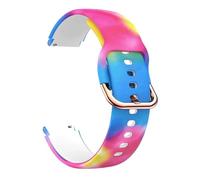 BNCXMO 18mm Watch Band For C2 For Vivoactive 3S/4S/Venu 2/Active S Rey Silicone Strap Smart Easyfit Replacement Accessories