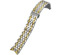 BNCXMO 19mm Watchband Curved End Watch Strap,For 1853 Series Integrated Comfortable Anti-Rust Safety T038 T038430a T038207a Watchbands