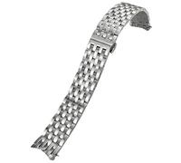 BNCXMO 19mm Watchband Curved End Watch Strap,For 1853 Series Integrated Comfortable Anti-Rust Safety T038 T038430a T038207a Watchbands
