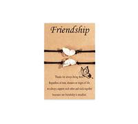 BNCXMO 2/3/4/5 Pcs Friendship Bracelets Matching Distance Bracelets for Friends Love Knot Infinity Bracelet for Women Bff Bracelet Gifts for Best Friends Sisters