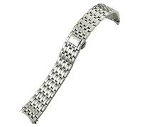 BNCXMO 20mm 16mm 19mm Stainless Steel Watchband Replacement For Omega De Ville PRESTIGE Orbis Edition Watch Strap Metal Glossy Bracelet