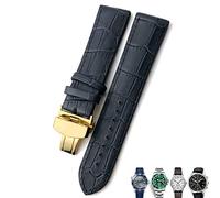 BNCXMO 20mm 21mm 22mm Leather Watch Strap Black Brown Watch Bands For For Omega 300 For Hamilton For For IWC For Bracelet