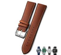 BNCXMO 20mm 21mm 22mm Leather Watch Strap Black Brown Watch Bands For For Omega 300 For Hamilton For For IWC For Bracelet