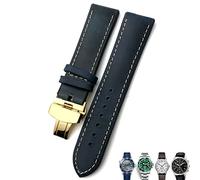 BNCXMO 20mm 21mm 22mm Leather Watch Strap Black Brown Watch Bands For For Omega 300 For Hamilton For For IWC For Bracelet