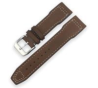 BNCXMO 20mm 21mm Watch Strap Watchbands For IWC Chronograph Mark Spitfire Watch Accessories Portuguese Bracelete