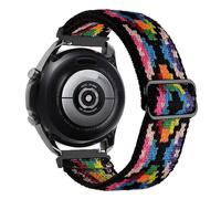 BNCXMO 20mm 22mm Nylon Strap For Gamrmin Vivoactive3 4 5 Venu2 HR Plus Sq Adjustable Elastic Bracelet For Forerunner265/255/245/645/754/735/945/955 Approach S12 Watchbands
