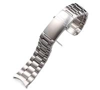 BNCXMO 20mm 22mm Quality 316L Silver Stainless Steel Watch Bands Strap for Omega Planet Ocean Belt (Color : Silver, Size : 22mm)