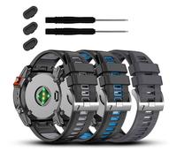 BNCXMO 20mm Compatible with Fenix 7S 7S Pro 6S 6S Pro 5S 5S Plus Watch Band,Soft Silicone Straps for Approach S70 42mm/Instinct 2S/Descent Mk2s Smartwatch