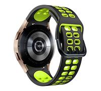 BNCXMO 20mm Official Silicone Strap For Galaxy Watch4 Classic 46 42mm/44 40mm Smartwatch Ridge Sport Bracelet Watch Band Correa