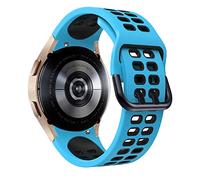 BNCXMO 20mm Official Silicone Strap For Galaxy Watch4 Classic 46 42mm/44 40mm Smartwatch Ridge Sport Bracelet Watch Band Correa