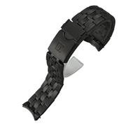 BNCXMO 22mm 21mm Solid Stainless Steel Watch Strap For Seastar T120417 T120407 T120 Silver Watchband Bracelets Watch Parts