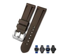 BNCXMO 22mm 24mm 26mm Rubber Watch Band，For Panerai SUBMERSIBLE Colorful Waterproof Sport Camo Strap