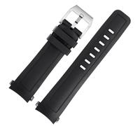 BNCXMO 22mm Quality Fluoro rubber silicone watch band for IWC Aquatimer Family IW3768/3290/3568/3767 Men Waterproof Black watch strap