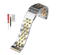 BNCXMO 316L stainless steel watchband 22mm 24mm solid metal wristband for breitling Watch strap mens watch bracelet for A49350 AB042011