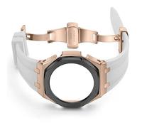 BNCXMO 3rd Generation Rubber watch band and case For GA 2100 watches Strap Bezel solid Upgrade 3ND GA-2100 modified band