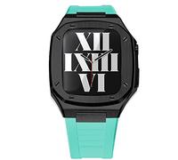 BNCXMO 41mm45mmStainlesssteelStrapSetforAppleWatch44mmMetalCaseforiWatch87Series6SE5440mmDIYModificationKit