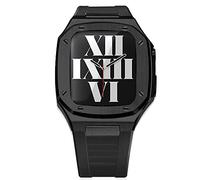 BNCXMO 41mm45mmStainlesssteelStrapSetforAppleWatch44mmMetalCaseforiWatch87Series6SE5440mmDIYModificationKit
